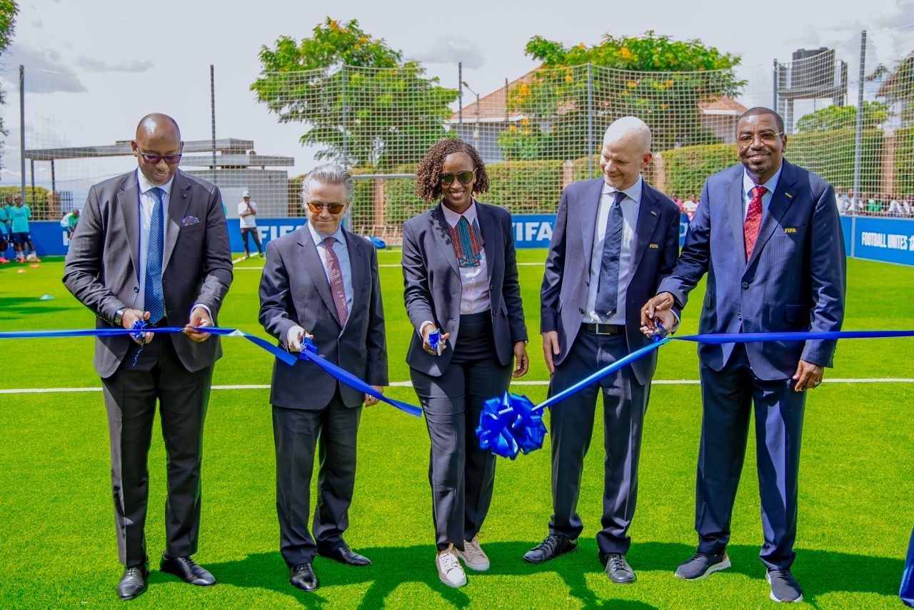 FIFA Arena Mini-Pitch Project Begins in Rwanda with Kagarama Inauguration