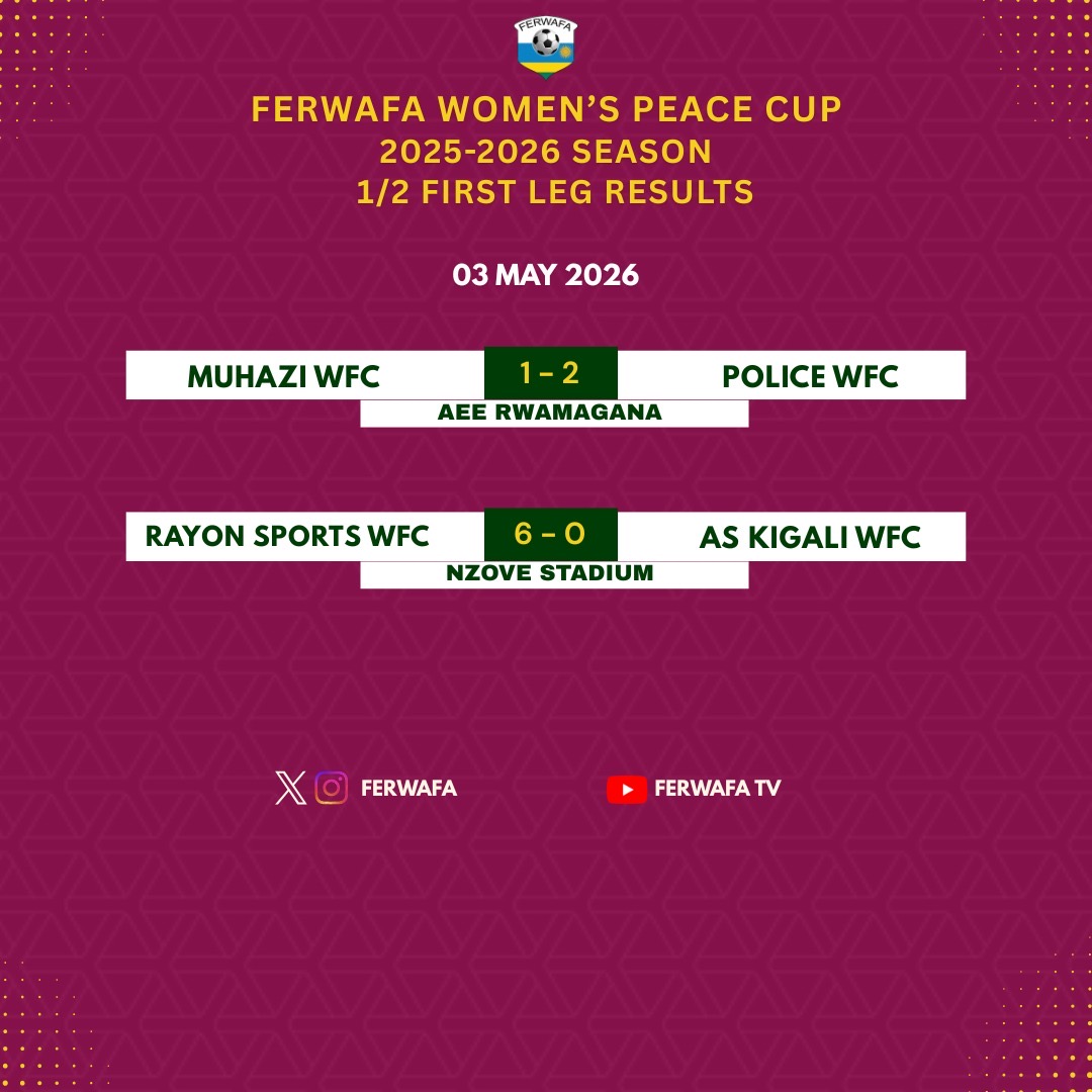Rayon Sports WFC take giant step toward Peace Cup Final