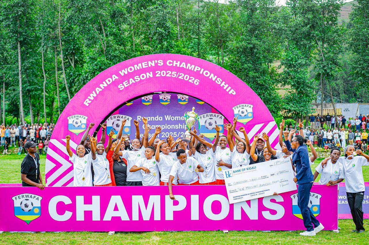 Champions Gakenke, Rambura Earn Promotion to Rwanda Women Super League