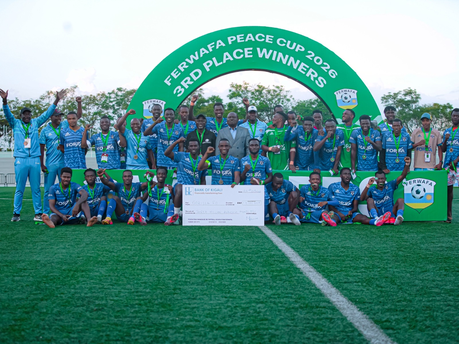 AS Kigali WFC & Gorilla FC clinch bronze medals in FERWAFA Peace Cup 2026