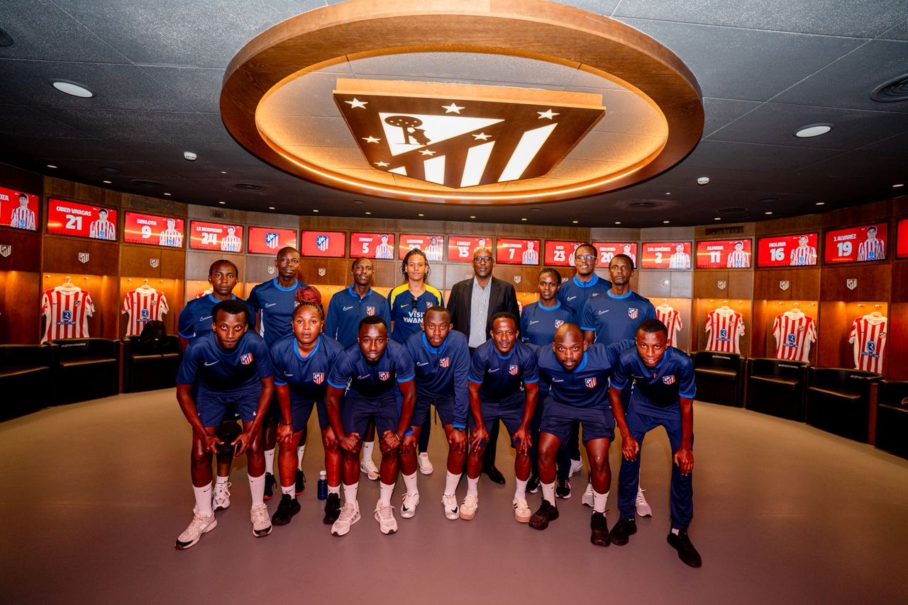 13 Rwandan coaches in Madrid for hands-on coaching sessions