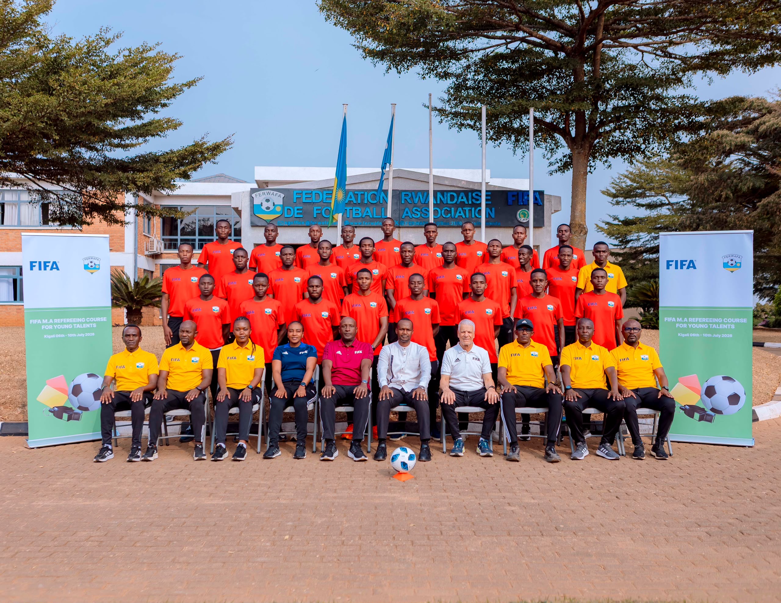FIFA MA Refereeing Course for Young Talents Concludes in Kigali