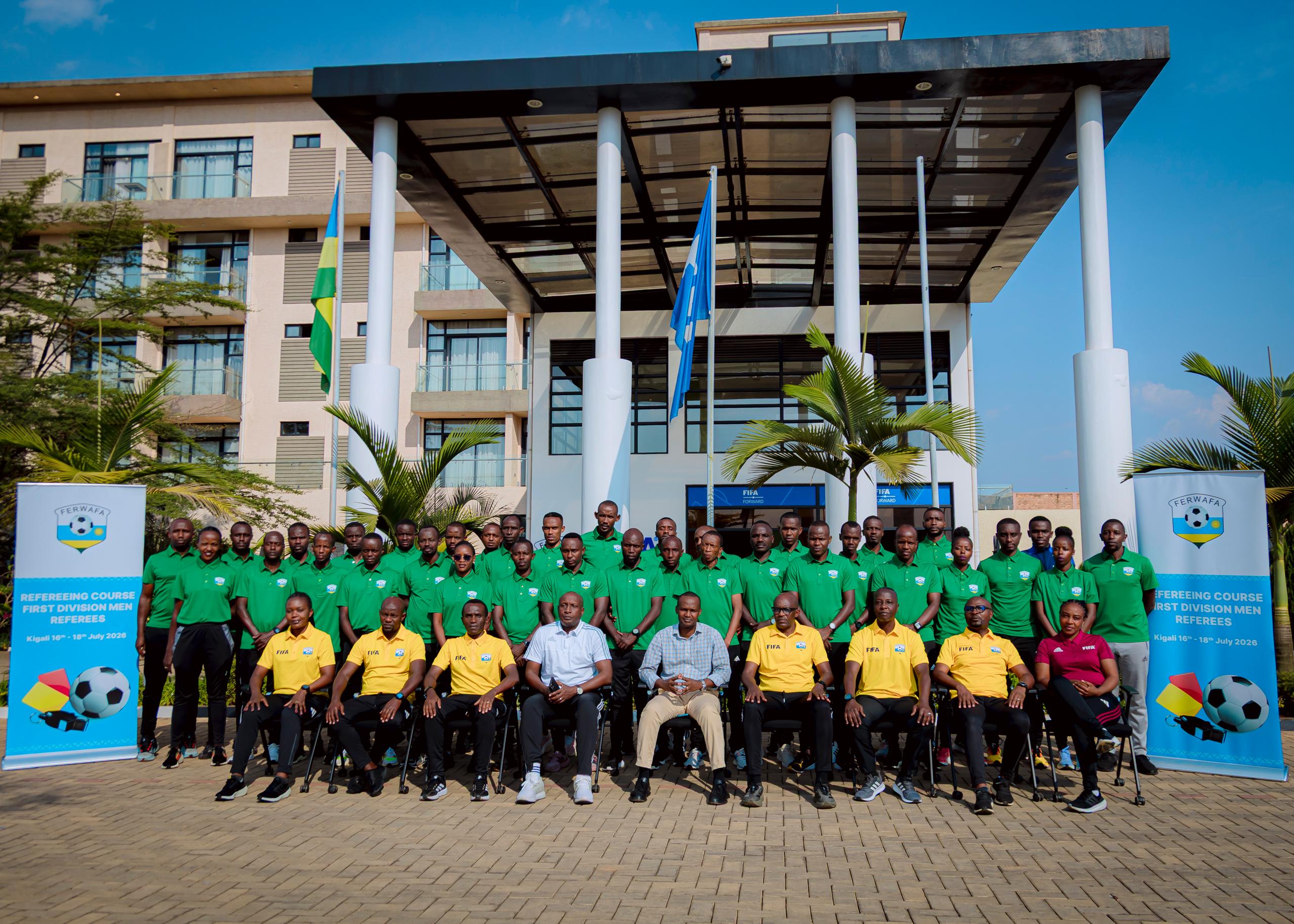 FERWAFA Opens Refereeing Refresher Course for First Division Men Referees Ahead of BK PRO LEAGUE Kick-Off