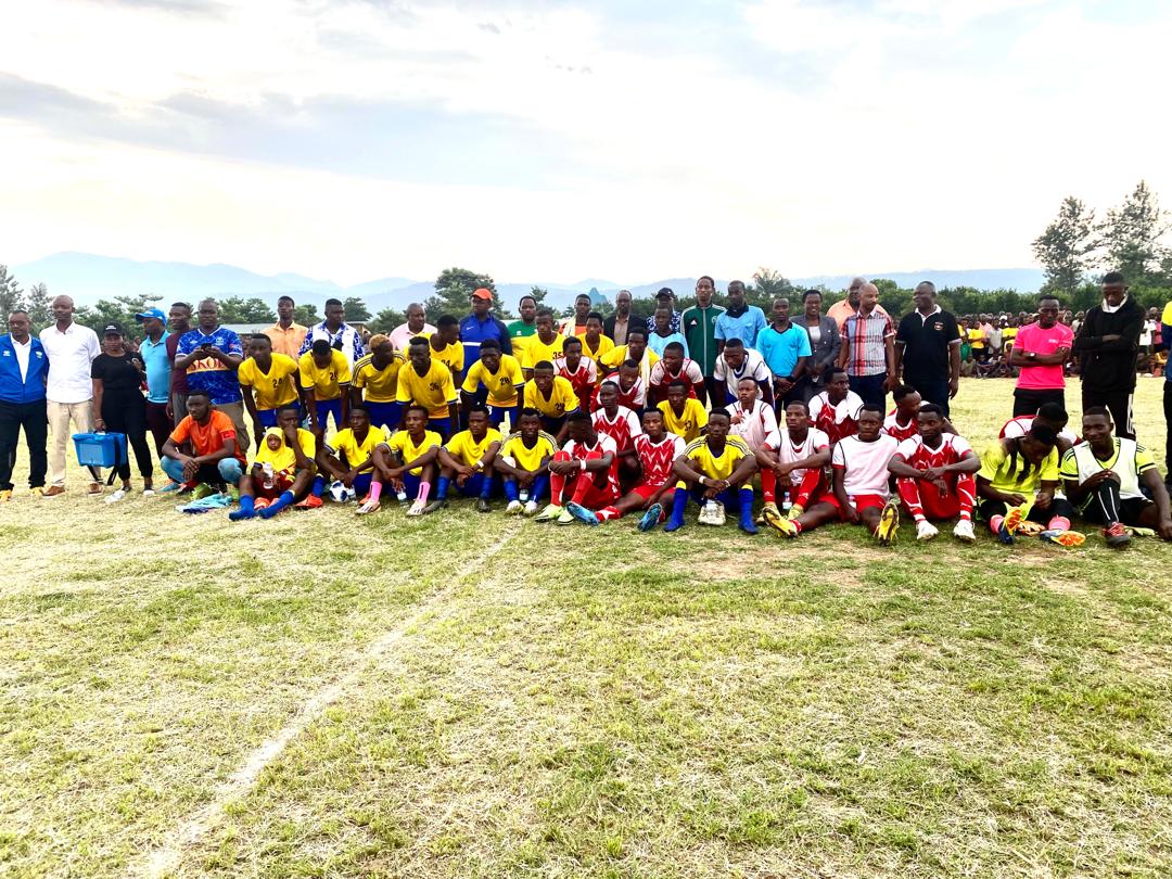 BUGARAMA REVELS, RUSIZI AND NYAMASHEKE TEAMS CELEBRATES, THIRD DIVISION MEN CATEGORY LAUNCHED, FOOTBALL LEVELS STAIRING UP.