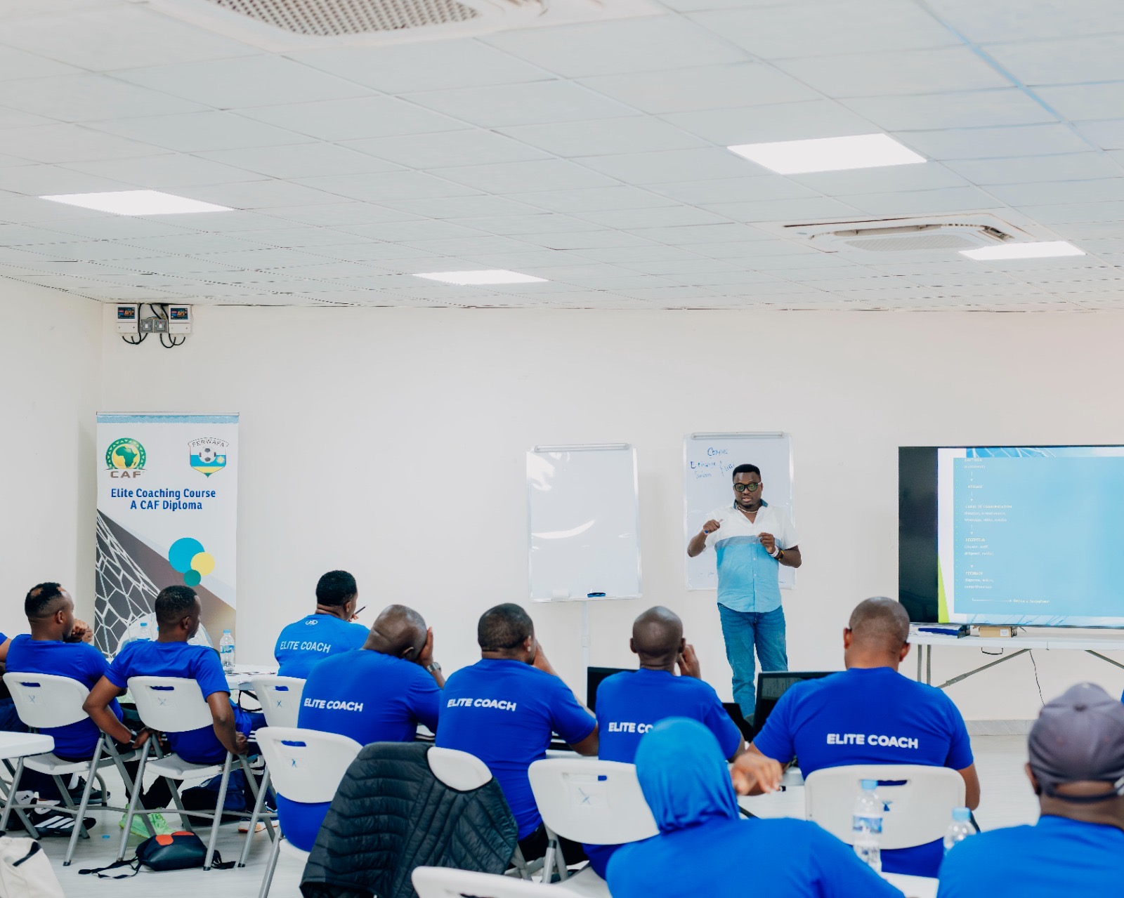 CAF A Licence Module 6: FERWAFA Strengthens Coaches’ Technical and Communication Skills