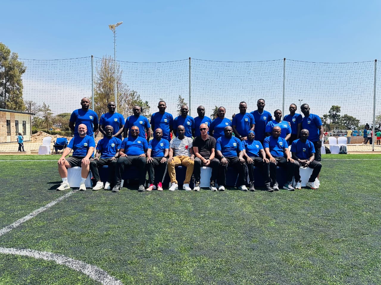 Sports Development Director Visits CAF A Licence Candidates Ahead of Final Assessments