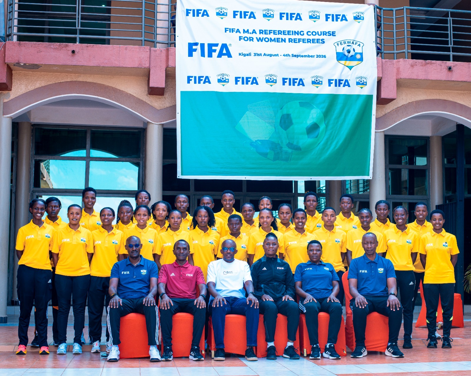 FIFA M.A. Refereeing Course Empowers Rwanda’s Women Referees Ahead of New Season