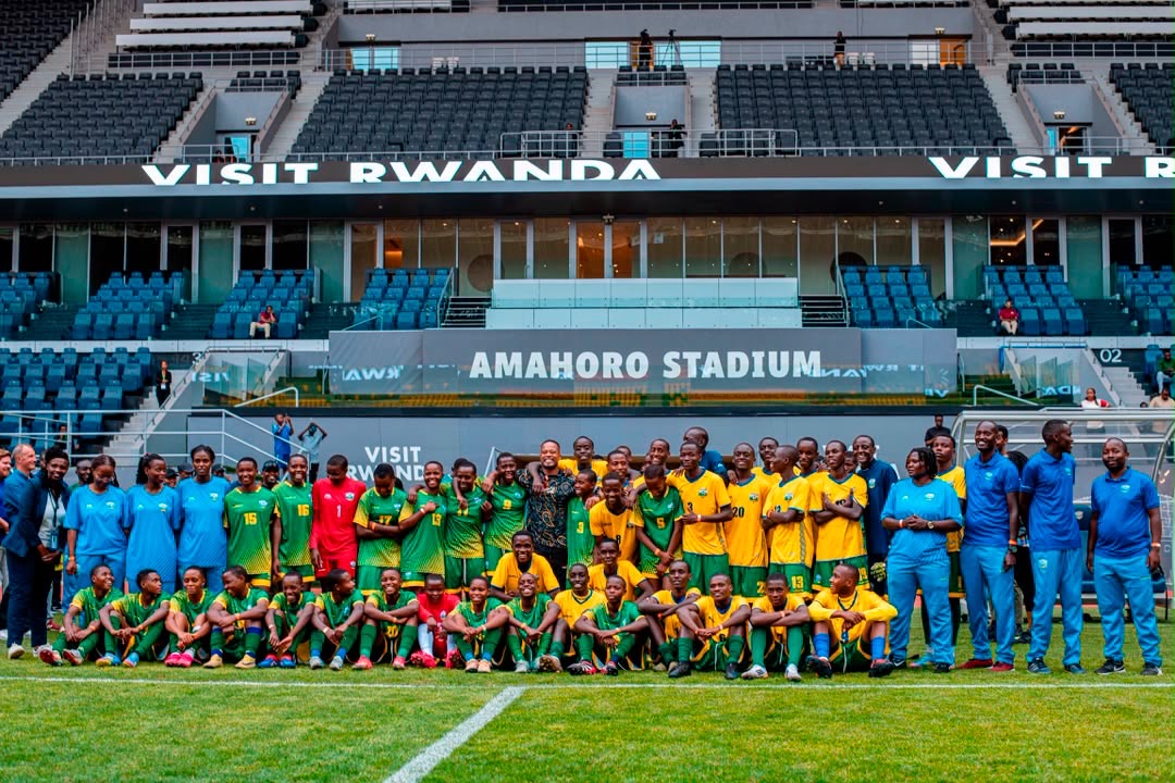 Patrice Evra Inspires Amavubi U15 Players at Amahoro Stadium
