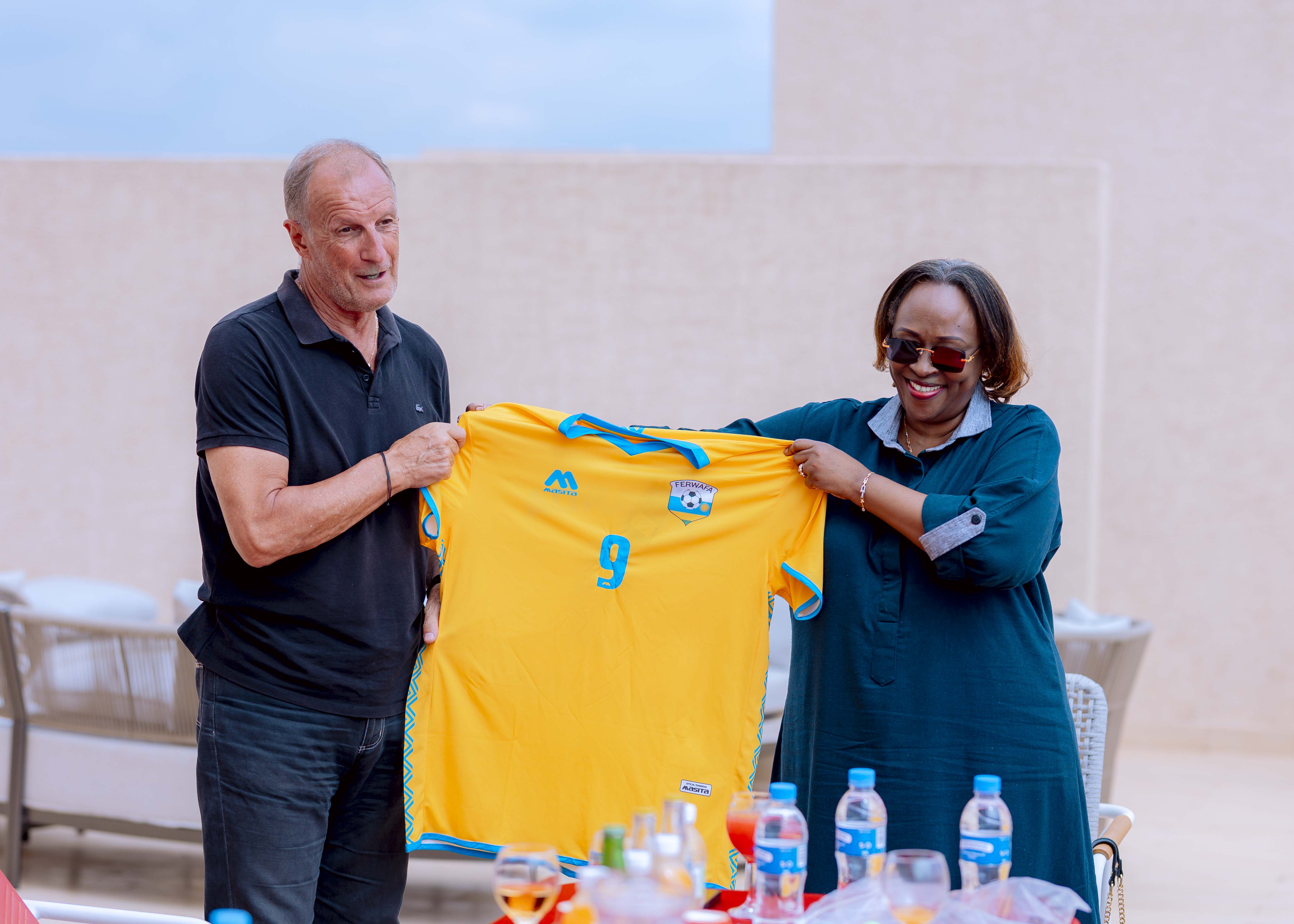 FERWAFA Bids Farewell to Outgoing TD Gérard After Four Years of Service