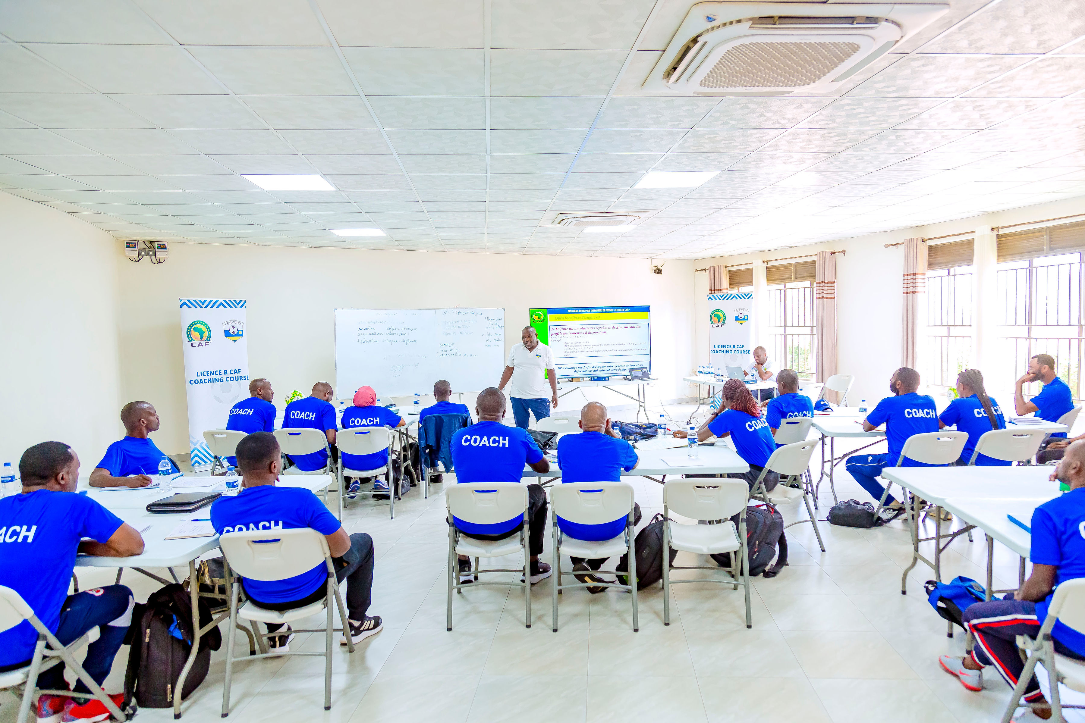 THIRD CAF B COACHING COURSE UNDERWAY
