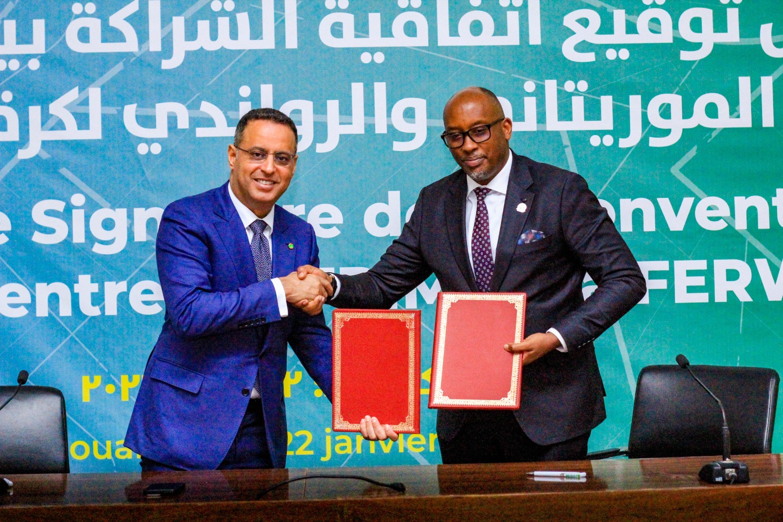 RWANDA AND MAURITANIE FAs AGREE TO COLLABORATE ON GOVERNANCE AND DEVELOPMENT