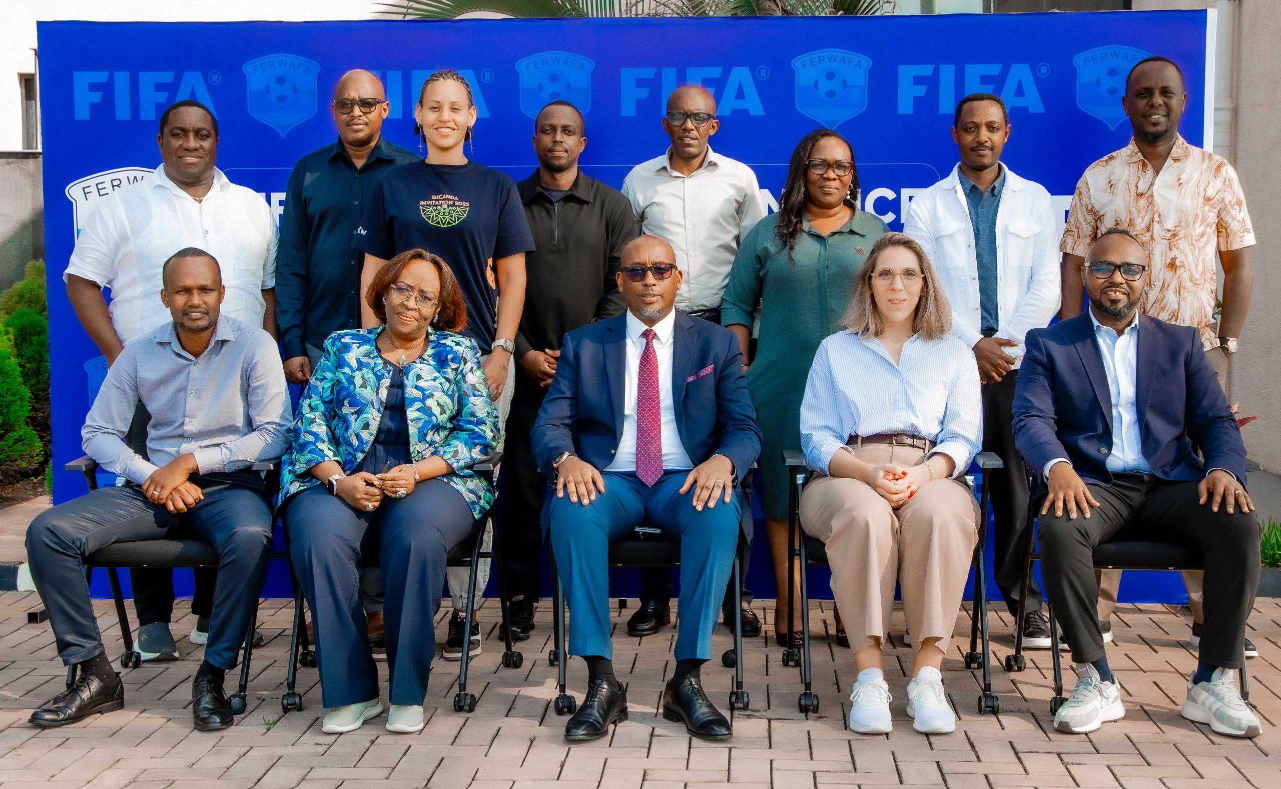 FERWAFA Executive Committee met FIFA Governance Team