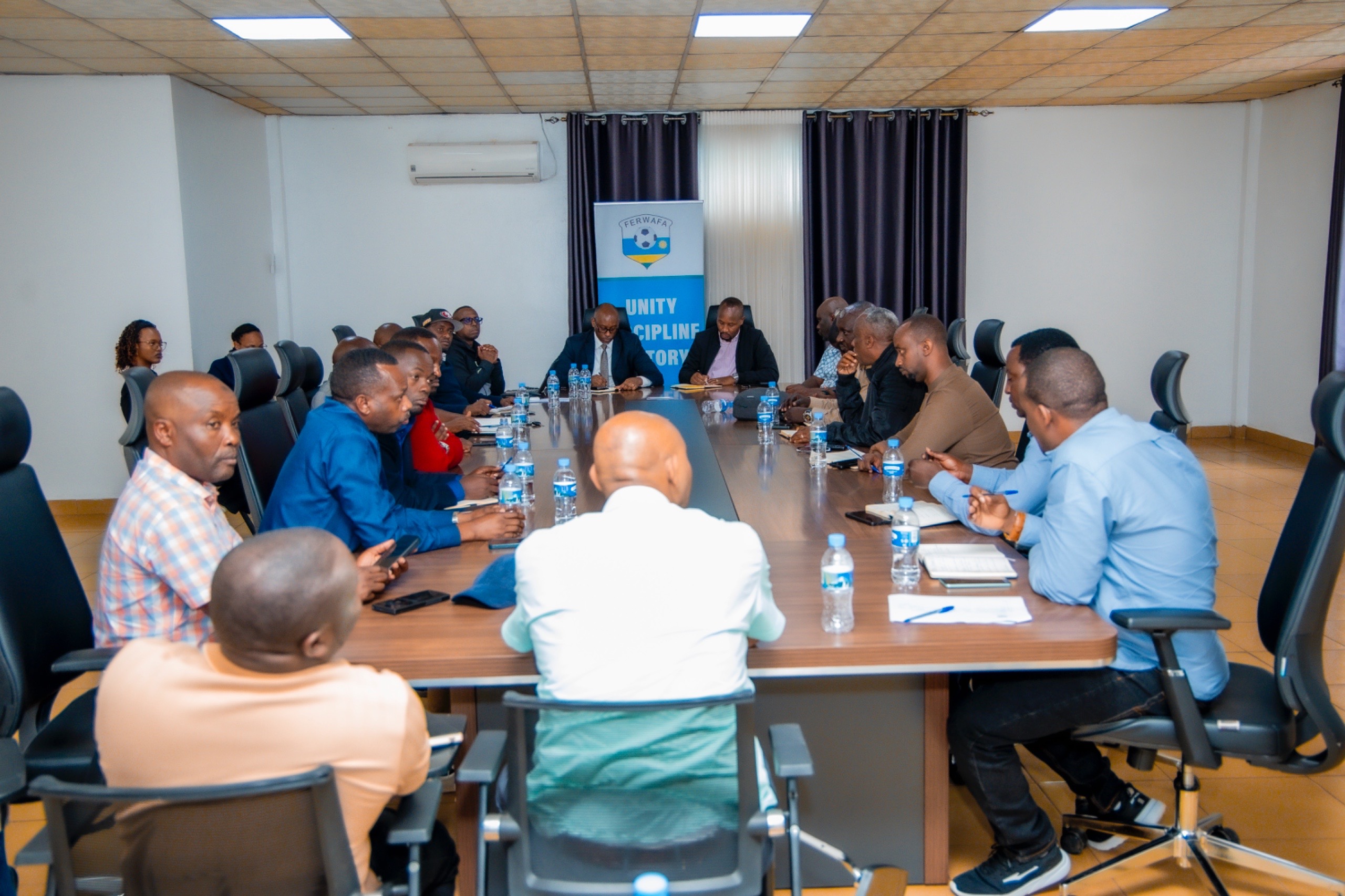 FERWAFA President, 2nd Division league clubs commit to strengthening domestic competition